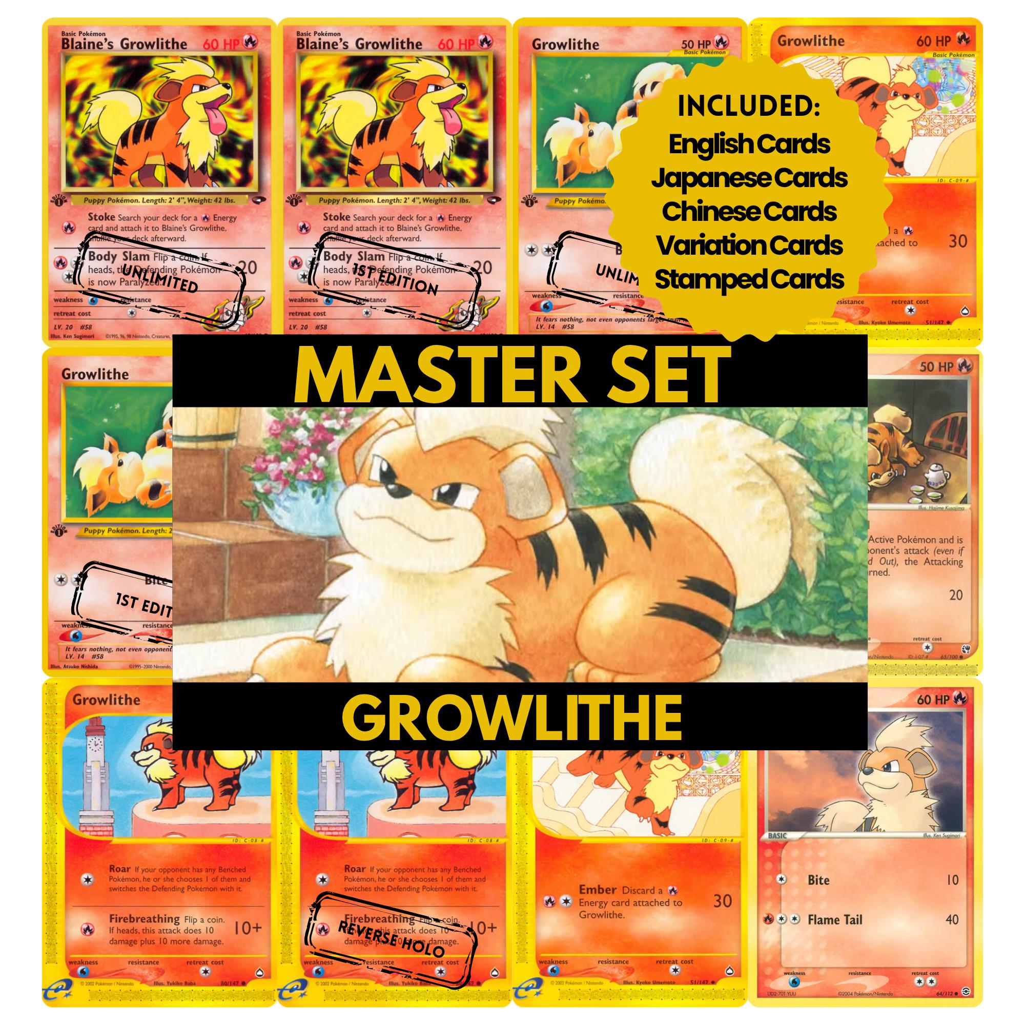 Growlithe Card - Etsy