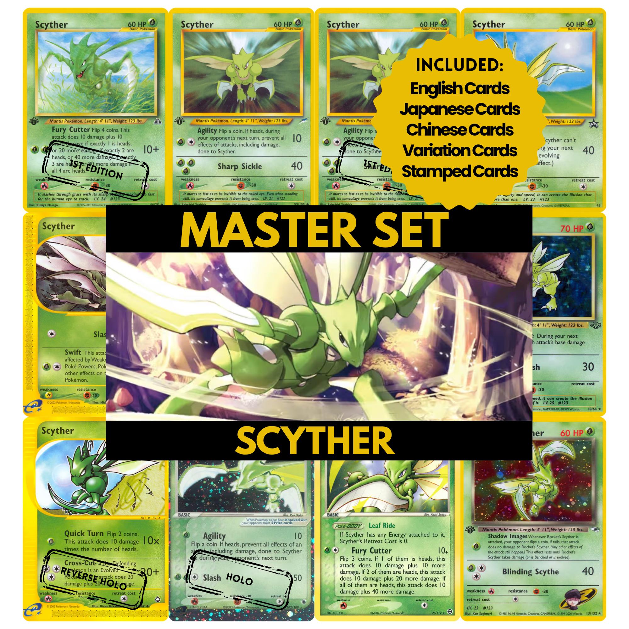 Scyther Card Binder - Etsy