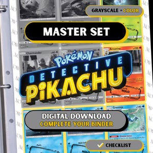 detective pikachu card binder Detective Pikachu Binder