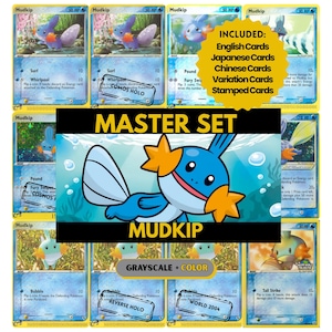 all mudkip pokemon cards Pokemon: 1997 Pocket Monsters Bandai Carddass Oddish #43 CGA 8.5