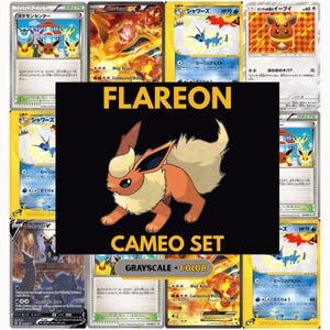 Carte Cameo Flareon Binder, segnaposto per Pokédex, download + PDF stampabile