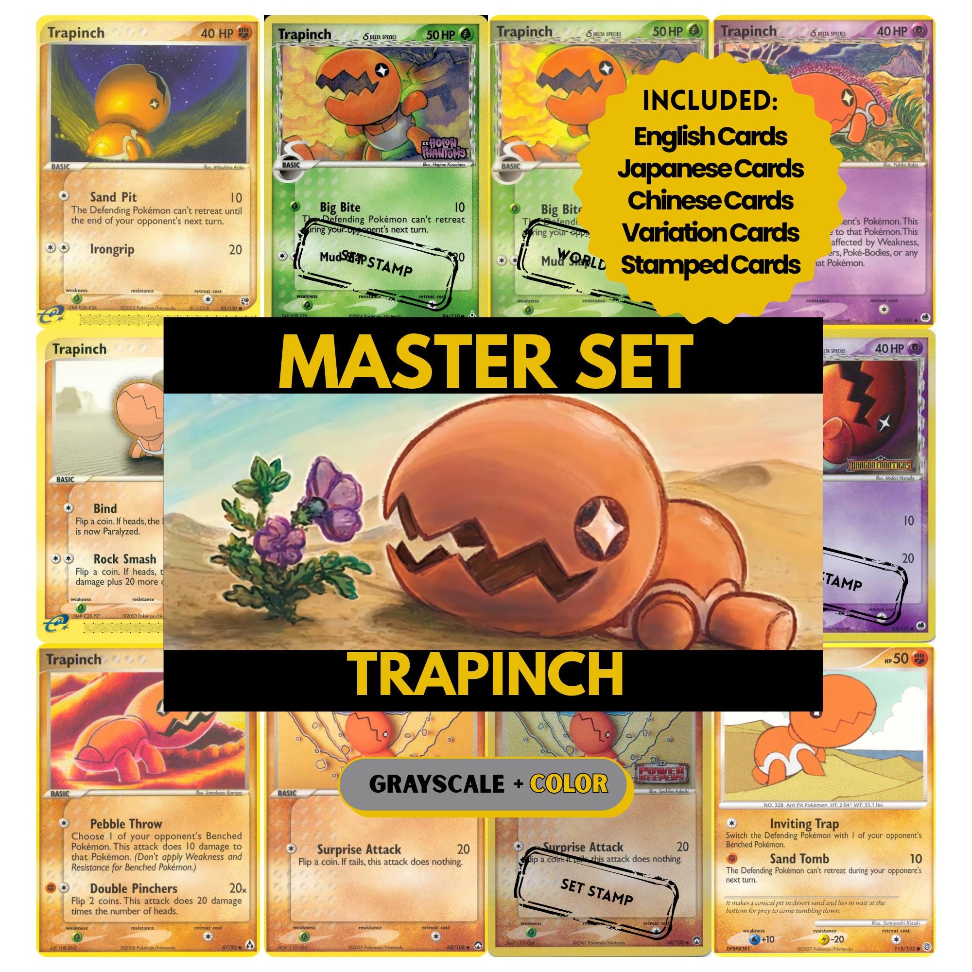 Trapinch - Etsy Trapinch - Etsy