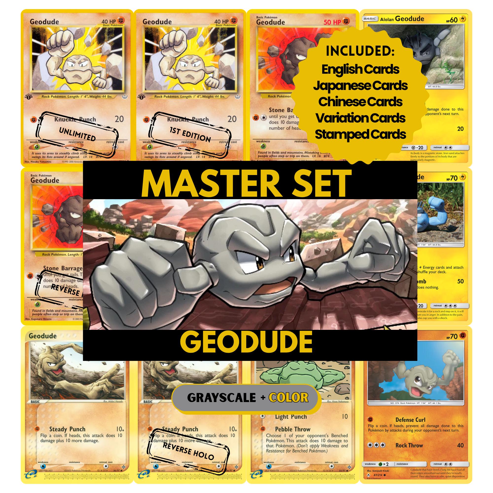 geodude pokemon card Amazon.com: Pokemon - Geodude (47)