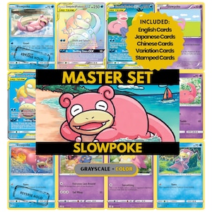 Slowpoke Card - Etsy