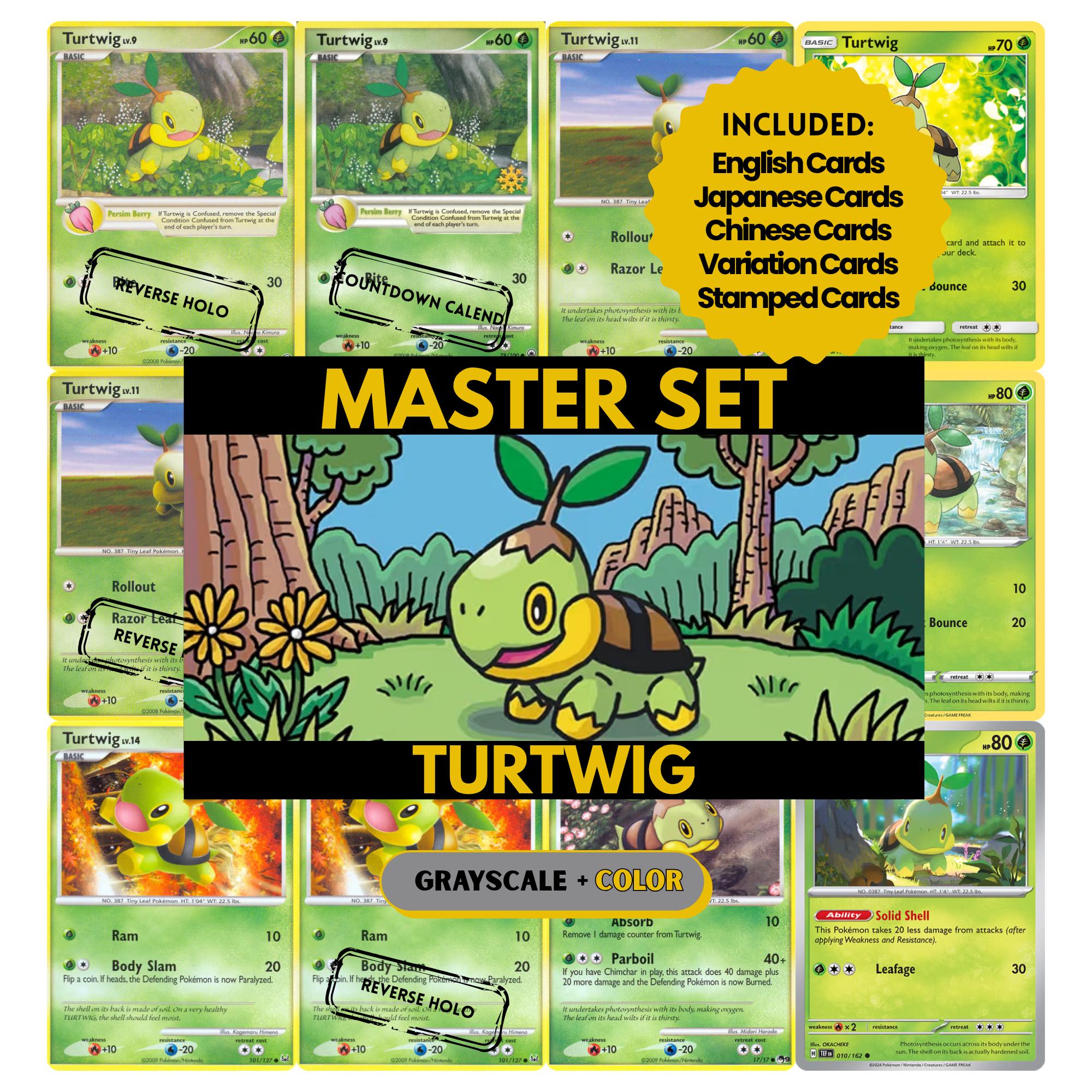 Turtwig Card Binder - Etsy