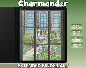 Glumanda 44 Sammelmappe Art Pokémon (digitaler Download + druckbare Datei)