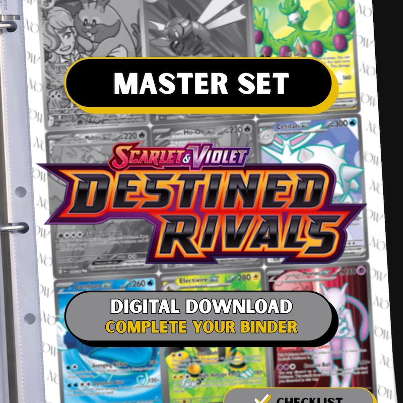 Destined Rivals Binder - Etsy