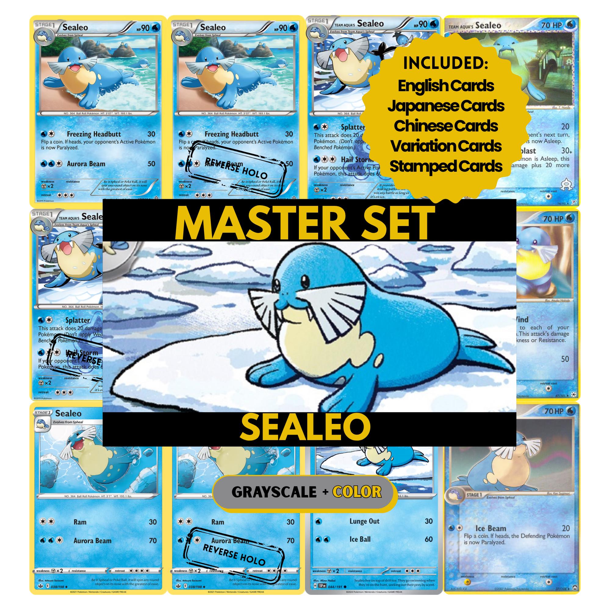 sealeo pokemon card Pokmon MEZASTAR - 3-1-062