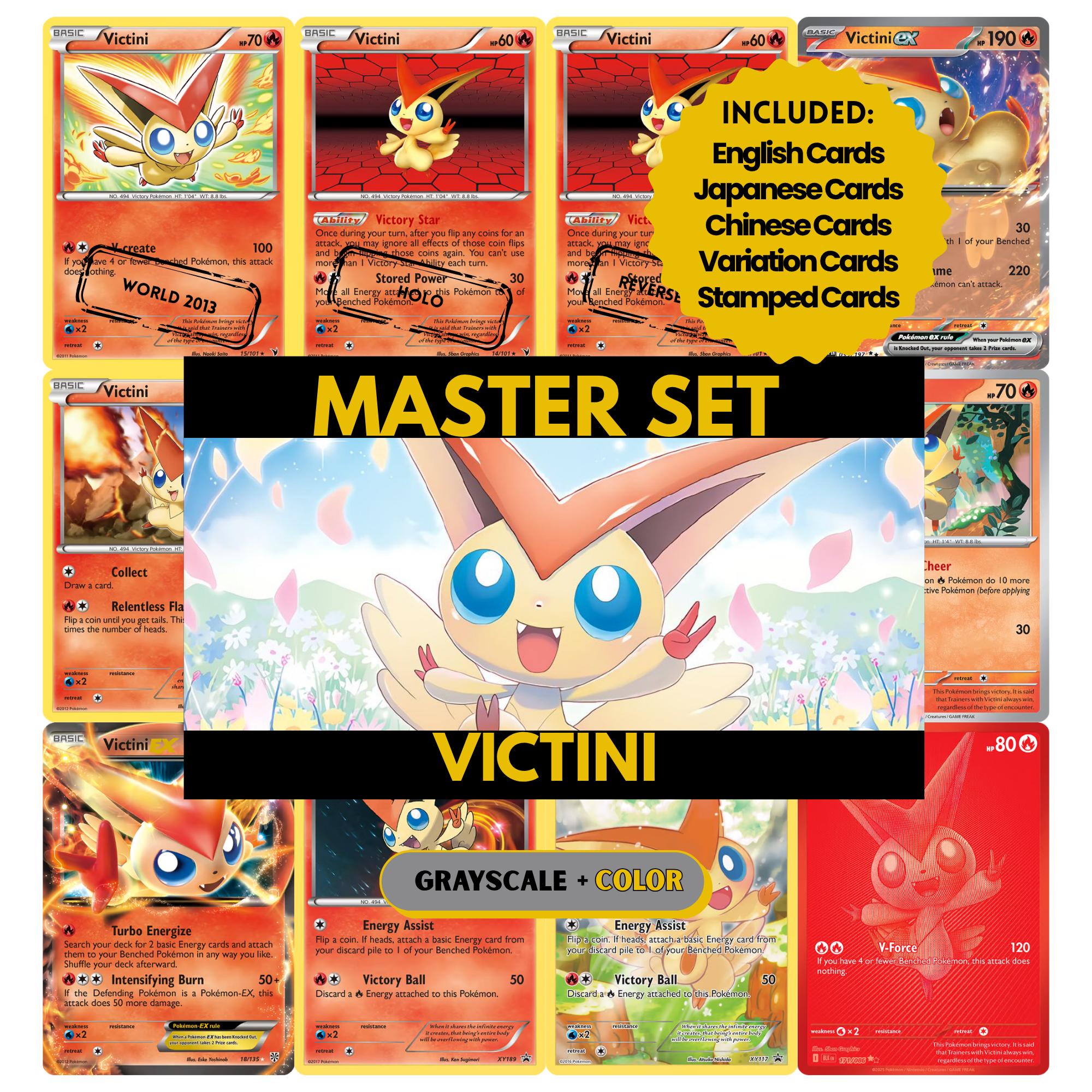Victini Card - Etsy