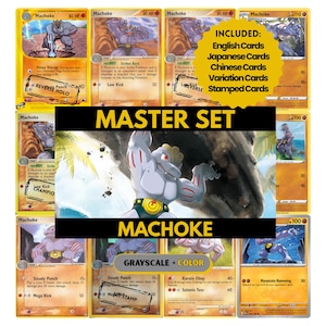Machoke Card - Etsy