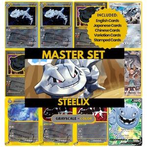 Steelix Card - Etsy
