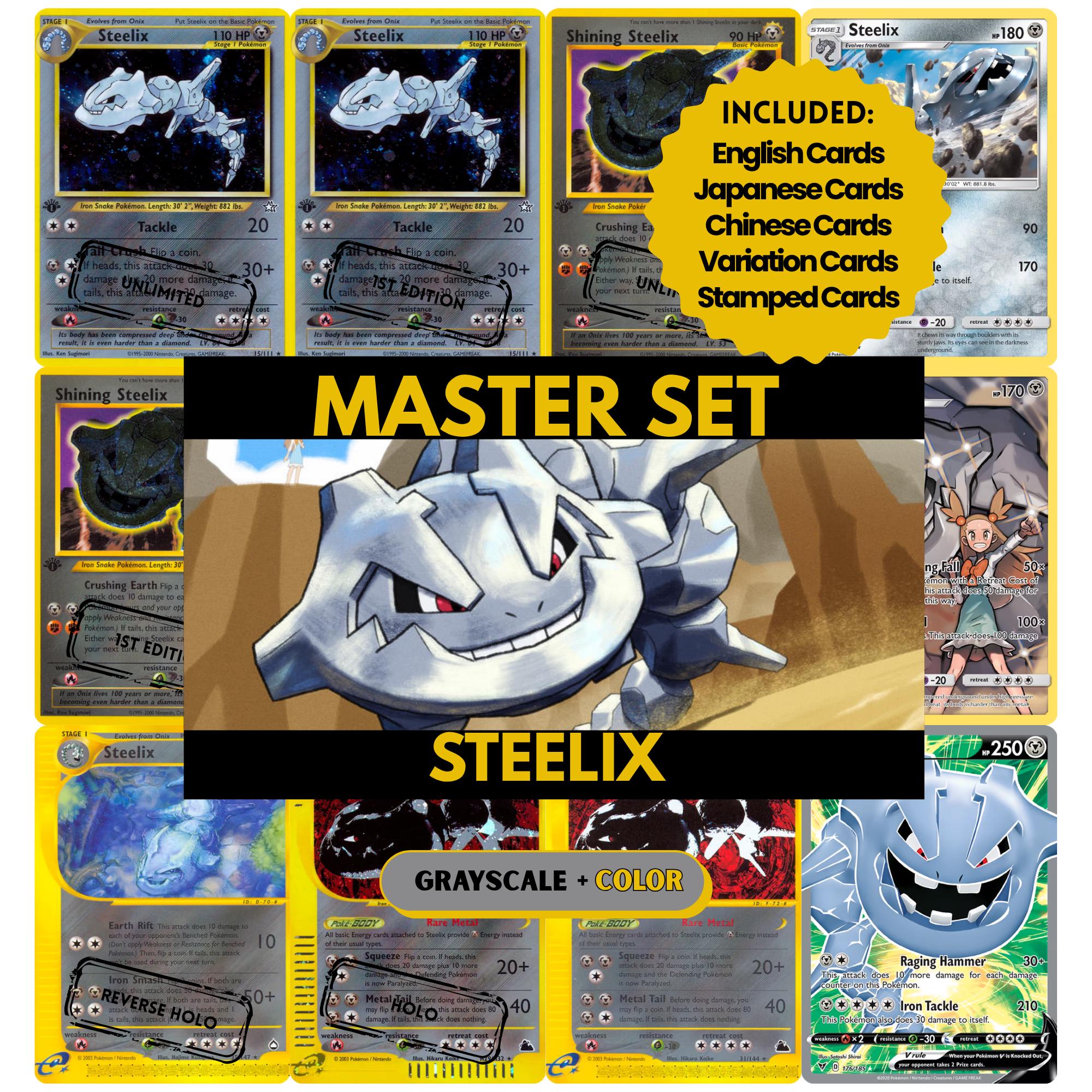 Steelix Card - Etsy