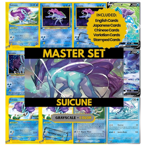 suicine pokemon card Suicune Holographic Credit Card Holographic Credit Card Skin Anime Town Creations If only 1 is heads Suicune | Darkness Ablaze |
