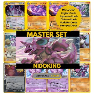Nidoking card - Etsy 日本