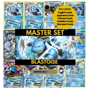 Blastoise Cards Binder - Etsy Blastoise Cards Binder - Etsy