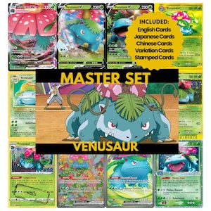 Venusaur Binders - Etsy Venusaur Binders - Etsy