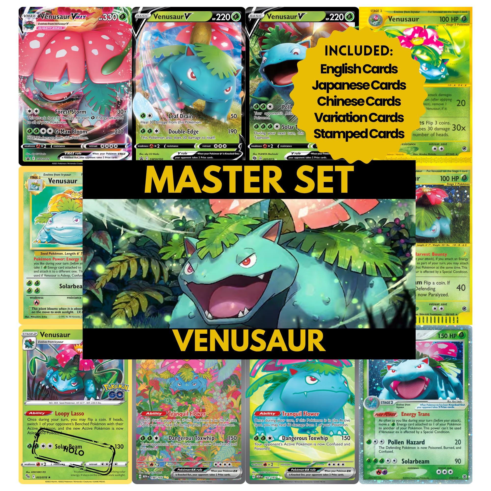 venusaur v pokemon card Venusaur ex Scarlet & Violet 151 003/165, NM Pokemon Card