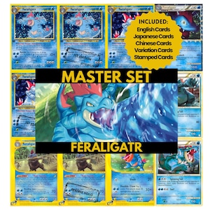 feraligatr pokemon card japanese Feraligatr No.160 Holo