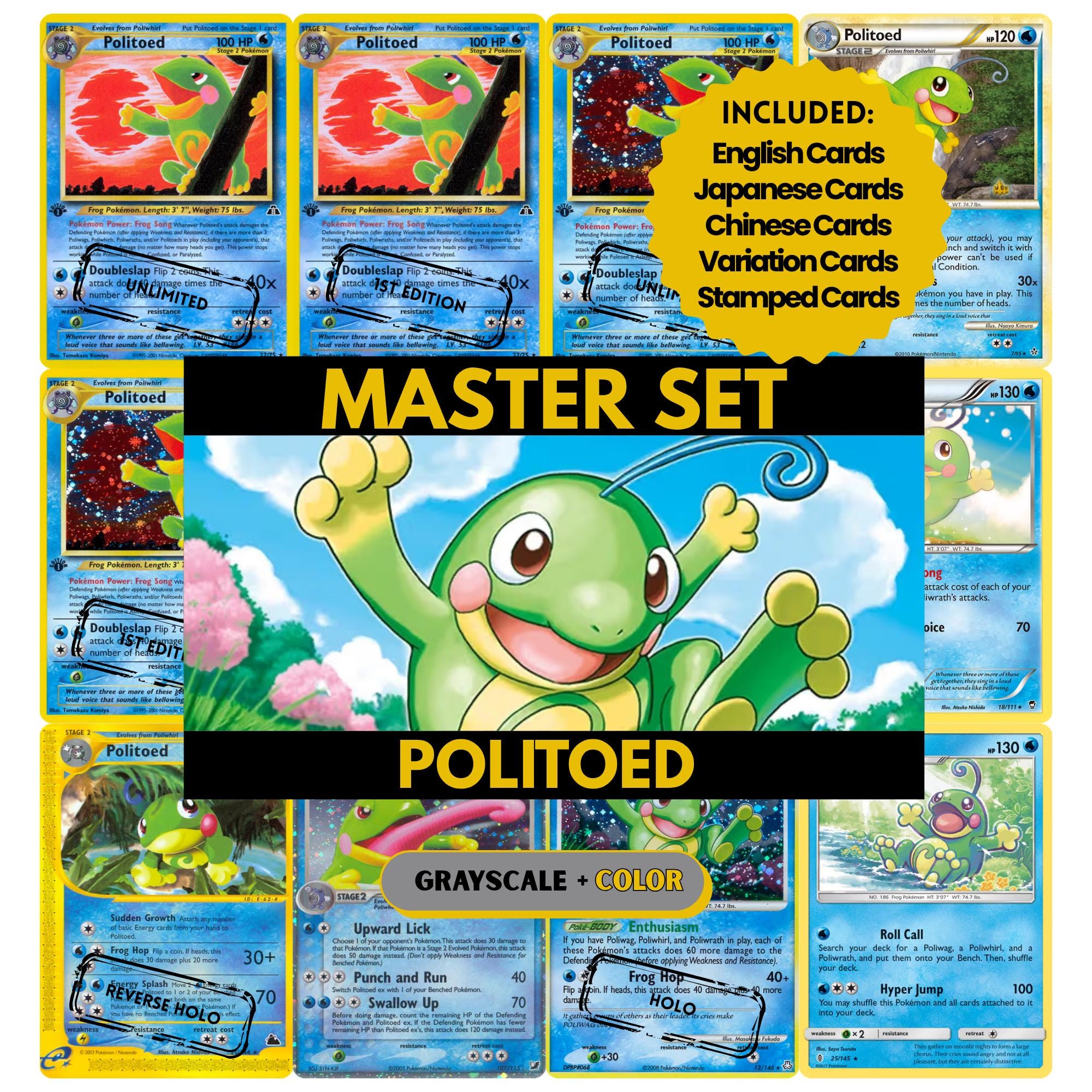 pokemon card politoed Politoed 18/111 XY Furious Fists Holo Rare Pokemon Card NM