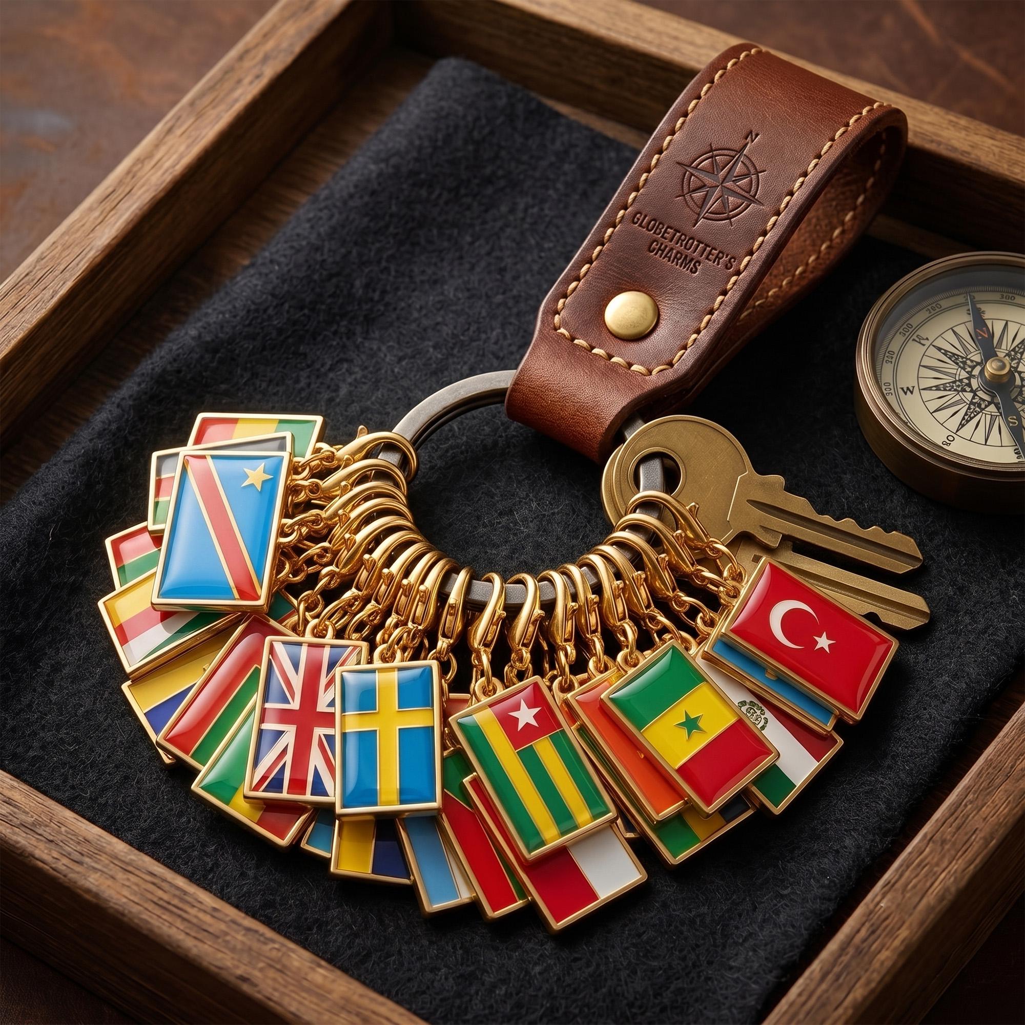 International flag charms - Etsy 日本