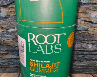Himalayan Shilajit Gummies: 4000mg, KSM-66 Ashwagandha, Vegan, labbtestad
