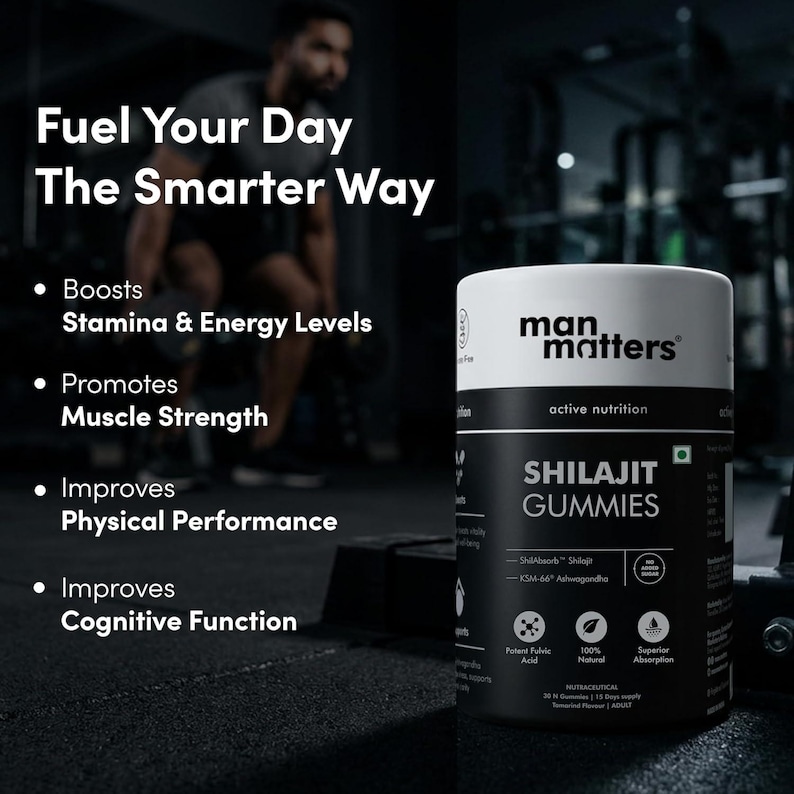 100% Ayurvedic Himalayan Shilajit 30 Gummies with KSM 66 Ashwagandha image 7