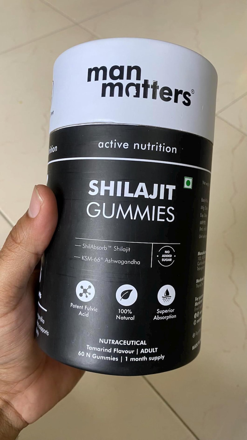 100% Ayurvedic Himalayan Shilajit 30 Gummies with KSM 66 Ashwagandha image 5