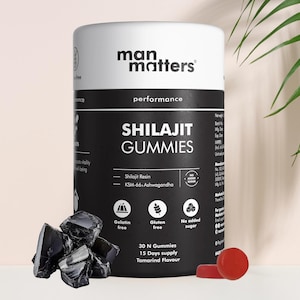 100% Ayurvedic Himalayan Shilajit 30 Gummies with KSM 66 Ashwagandha image 1