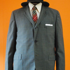 1960s Green Wool Jacket sz 42