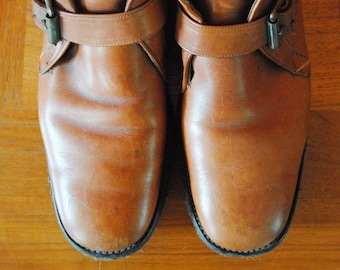 11.5 AA Allen Edmonds "Rainier" Mens Buckle Boots sz 11.5 AA