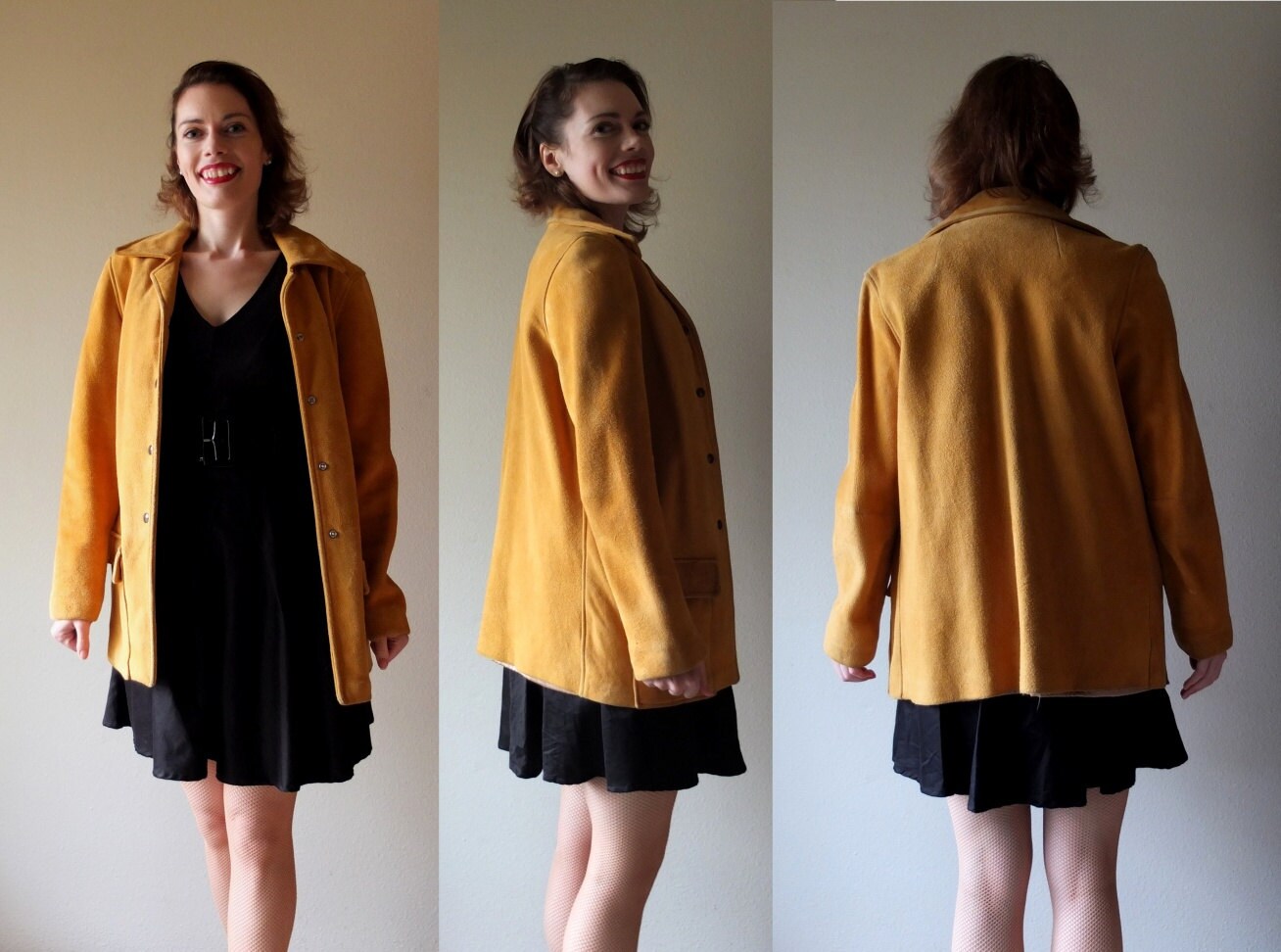 Elk Skin Jacket 40 Bust Etsy