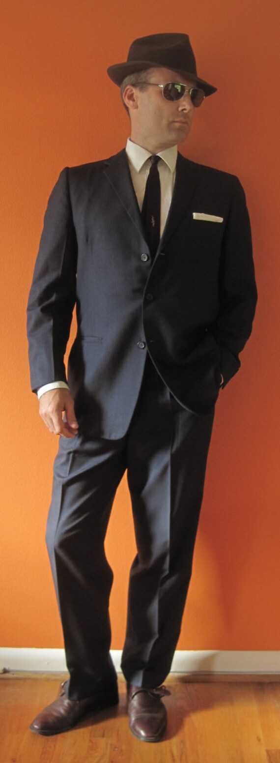 1960s Continental Suit Sz 40 - Etsy