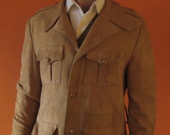 Suede Jacket Sz M