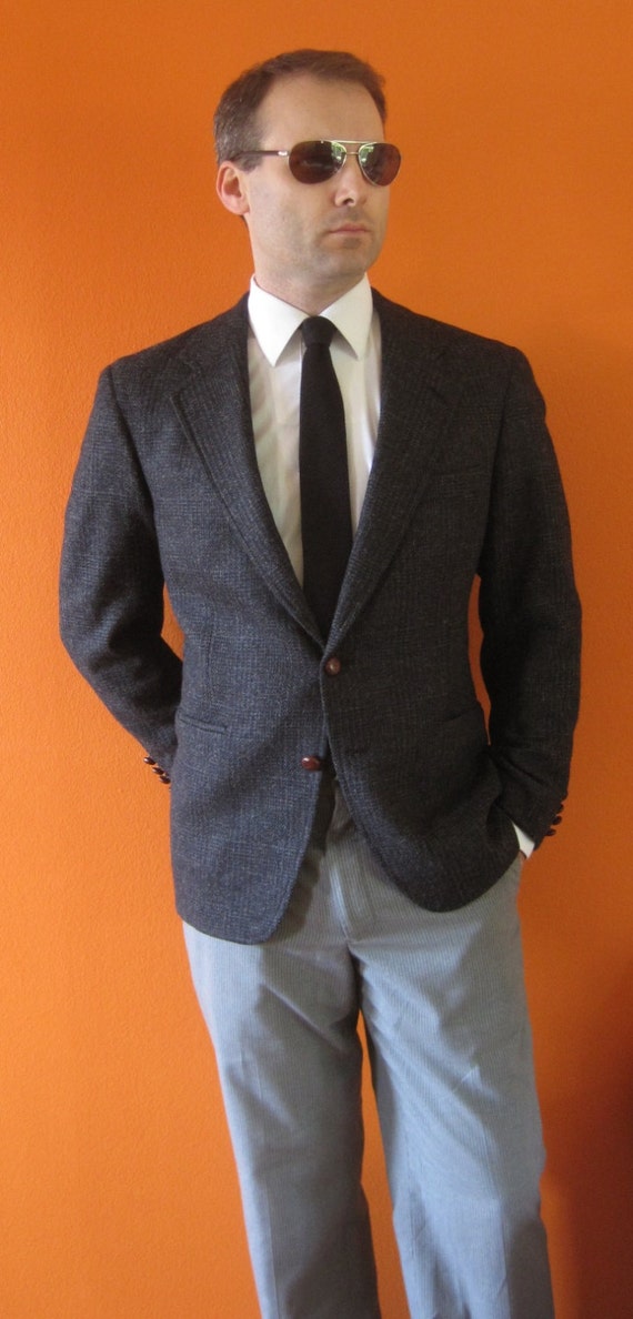 Chaps by Ralph Lauren British Isles Tweed Jacket sz 40 | Etsy