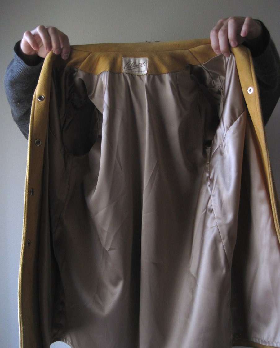 Elk Skin Jacket 40 Bust Etsy