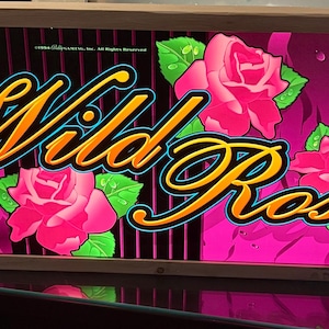 Vintage Glass Slot Machine – Old Vegas Collectible (name e.g. Wild Rose)