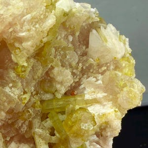 Rare-microlite-hambergite-Tourmaline-lepidolite combo - 210 grams - 8 cm