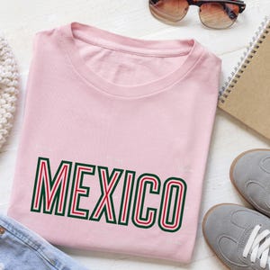 Mexico Varsity SVG PNG Bundle, Mexico Soccer Logo SVG, Mexico Typography Svg, Mexico Football Team png,Preppy Mexico, Cricut CutFile,Digital image 9