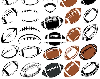 Football Svg Bundle, American Football Sbg, Football outline svg, football laces,  football player svg, sports svg, football mom png, cricut