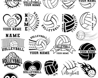 Volleyball svg bundle, volleyball svg png ,Volleyball Team Name SVG, Volleyball logo,Volleyball Mom SVG,Volleyball Cut File,Volleyball Shirt