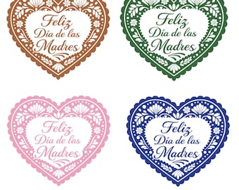 Feliz Dia De Las Madres Svg, Mother's Day Svg, Heart of Clay Svg, Mexican png, Mama svg png, Latina svg,Mom svg,Cut files for Cricut,Digital
