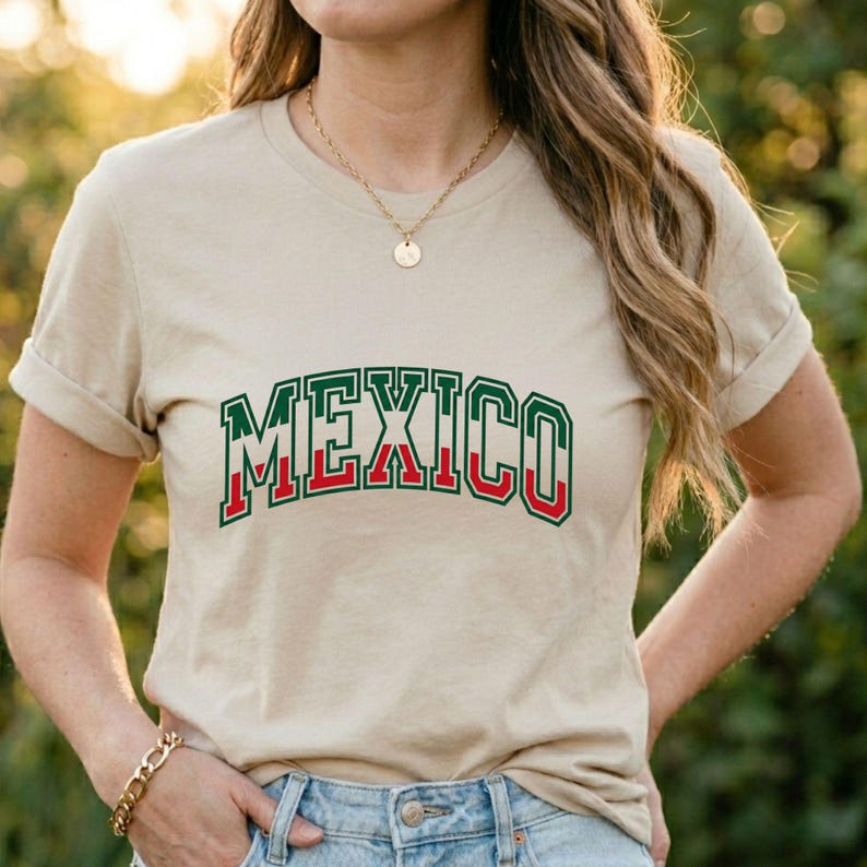Mexico Varsity SVG PNG Bundle, Mexico Soccer Logo SVG, Mexico Typography Svg, Mexico Football Team png,Preppy Mexico, Cricut CutFile,Digital image 3