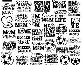 Soccer Mom Svg png Bundle, Soccer Svg, Soccer Ball Svg, Soccer Mom Life Svg,Game Day Svg,  Soccer Heart Svg,Soccer Mama Svg,Soccer Mom Shirt