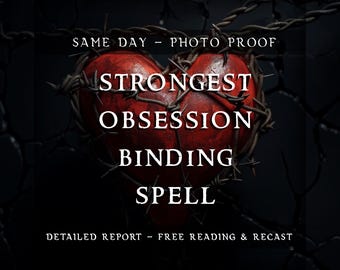 Strongest Obsession Binding Spell | Deep Love Obsession Ritual | Intense Emotional Pull | Powerful Connection Energy