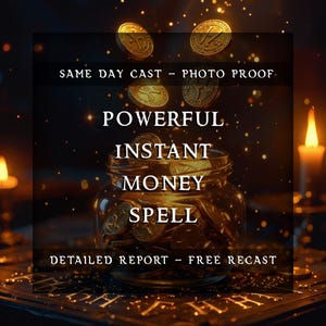 Powerful Instant Money Spell | Fast Wealth Attraction Ritual | Prosperity Luck Magic | Success, Abundance & Financial Blessings