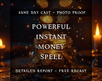 Powerful Instant Money Spell | Fast Wealth Attraction Ritual | Prosperity Luck Magic | Success, Abundance & Financial Blessings