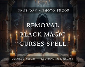 Black Magic Removal Spell | Curse Clearing Ritual | Energy Protection & Negative Work Reversal