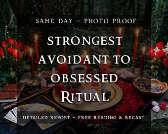 Strongest Avoidant To Obsessed Ritual | Make An Avoidant Person Chase You | Emotional Attachment & Obsession Love Spell | Stubborn Target