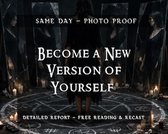 Become New Version of Yourself Spell | Self Transformation Ritual | Confidence Glow Up Energy | Identity Shift Magic | Same Day Photo Proof
