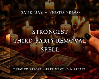 Strongest Third Party Removal Spell | Break Love Rival Energy | Remove Other Woman Man From Relationship | Same Day Ritual With Photo Proof